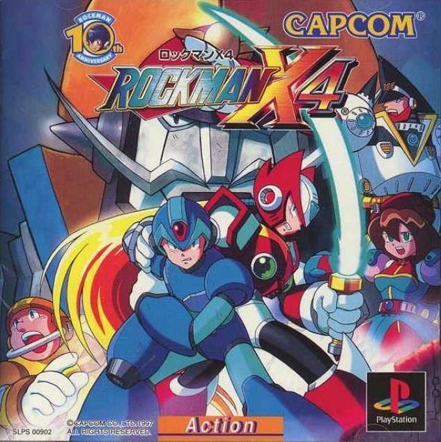 Mega Man X4 Game Mega Man X4 PlayStation 1997 Capcom OC ReMix