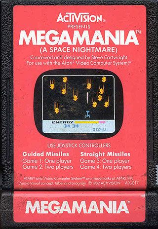 Megamania Atari 2600 VCS MegaMania scans dump download screenshots ads