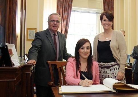Megan Fearon Youngest MLA takes her place in the Assemblyand history