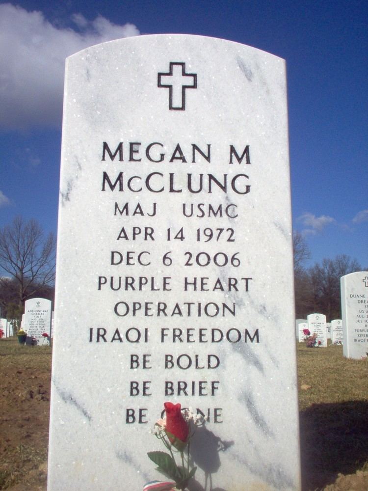 Megan McClung Megan M McClung Major United States Marine Corps
