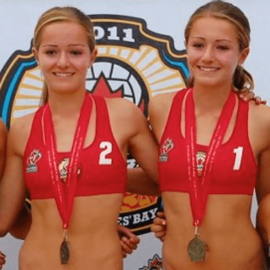 Megan McNamara McNamara twins win Olympic Youth Qualification spot Sideout Beach