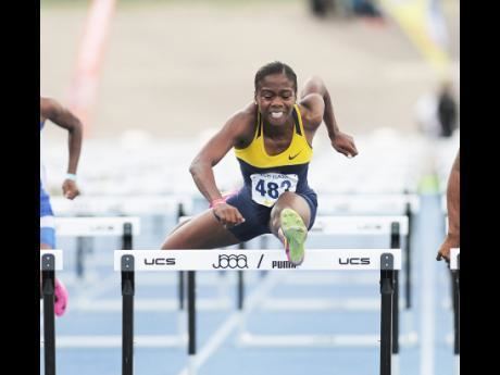 Megan Simmonds Record runs for UTech39s Simmonds Levy Sports Jamaica Gleaner