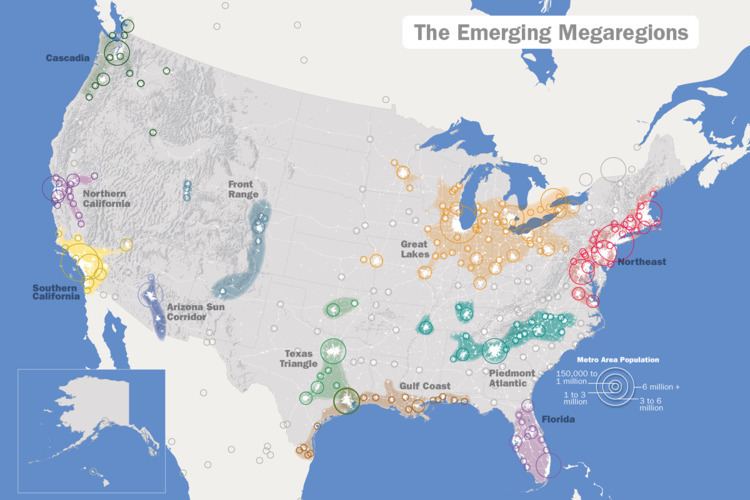 Megaregions of the United States