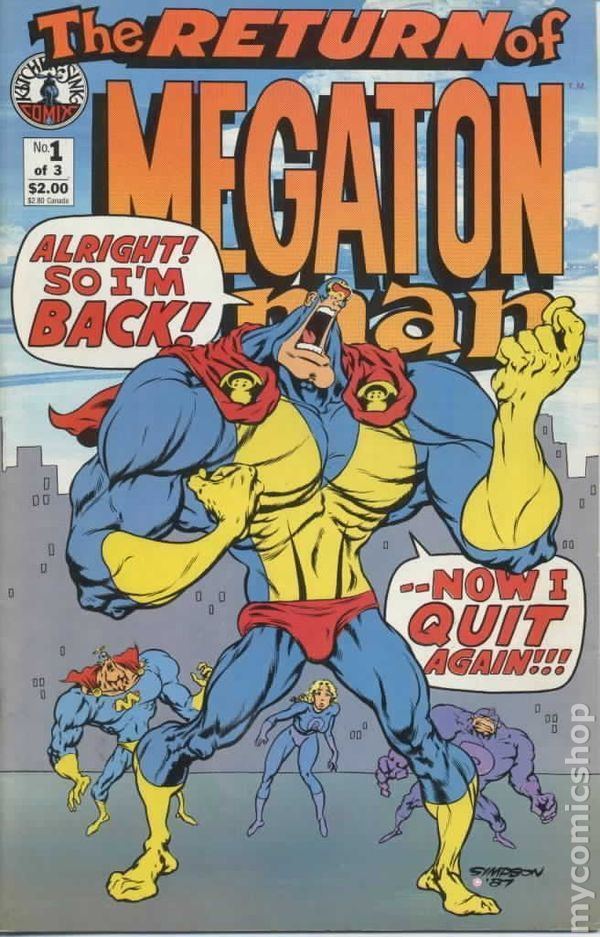 Megaton Man Megaton Man comic books issue 1