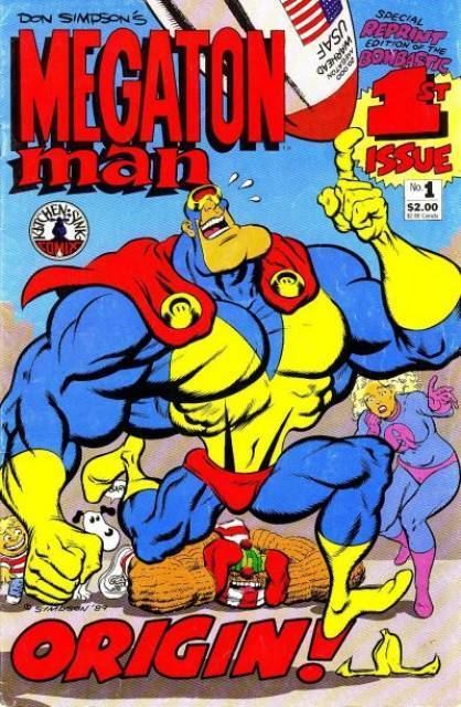 Megaton Man Megaton Man Comics Comic Vine