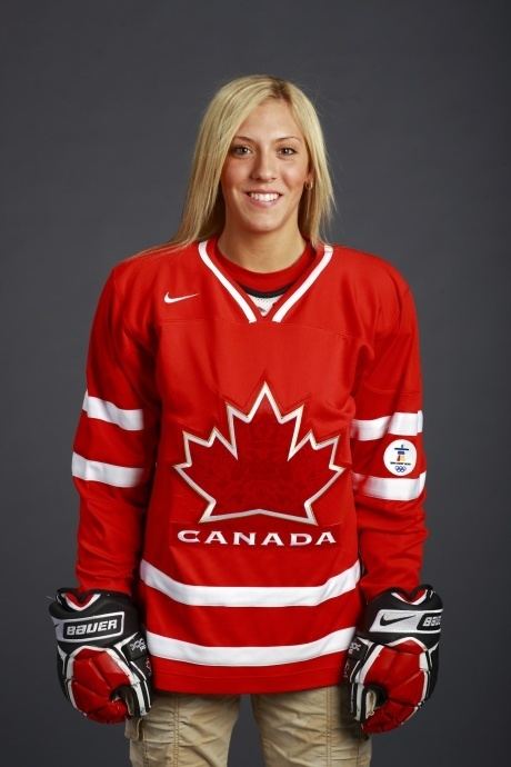 Meghan Agosta Team Canada39s Meghan Agosta pays tribute to Olympic moms