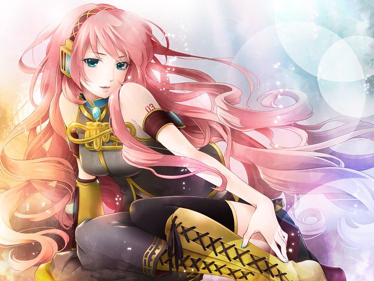 Megurine Luka 1000 images about Megurine Luka on Pinterest Maids Pink hair and