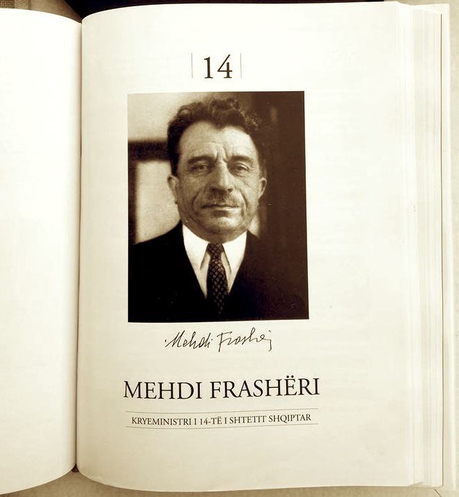 Mehdi Frashëri Historia e 33 kryeministrave t Shqiprisquot nga Roland Qafoku