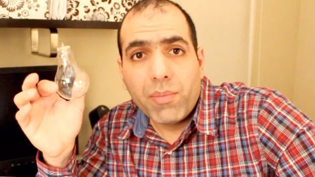 Mehdi Sadaghdar Quick lesson on how to never change a light bulb CBS News