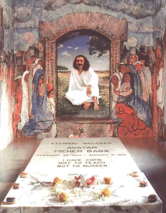 Meherabad Meher Baba39s Samadhi Tomb Shrine in Meherabad India Avatar