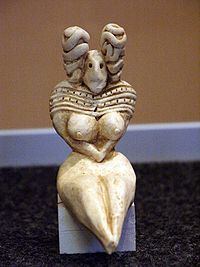Female figure from Mehrgarh, 3000 BCE