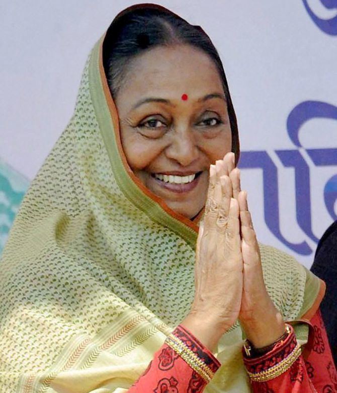 Meira Kumar Meira Kumar a diplomatturnedpolitician Rediffcom India News