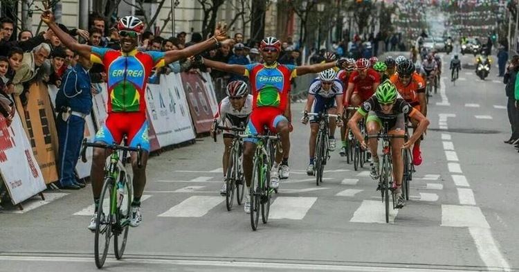 Mekseb Debesay Eritrean Cyclist Mekseb Debesay Wins 3rd Stage of Tour of Setif Madote