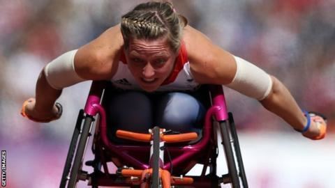 Mel Nicholls Mel Nicholls Paralympian shocked by 1500m world record BBC Sport