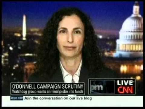 Melanie Sloan Melanie Sloan Discusses Christine ODonnell with Anderson Cooper