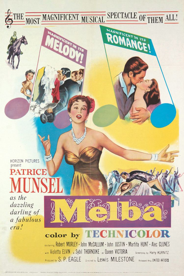 Melba (film) wwwgstaticcomtvthumbmovieposters42347p42347