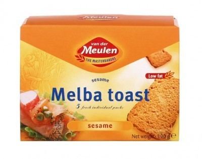 Melba toast Melba toast supplier Van der Meulen Holland