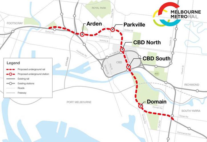 Melbourne Metro Rail Project Melbourne Metro Rail project to be delivered as a publicprivate