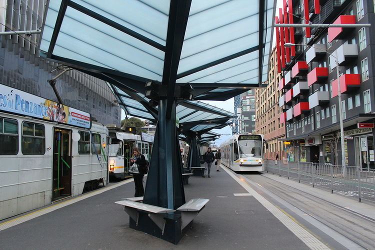 Melbourne University tram stop