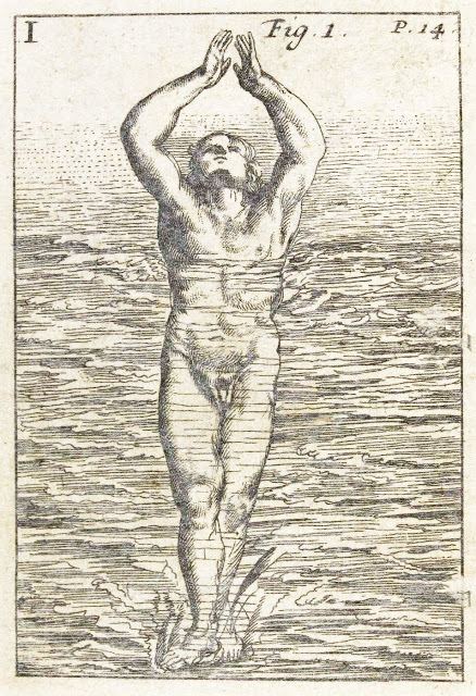 Melchisédech Thévenot Of the manner of entring into the water Melchisdech Thvenot 1620
