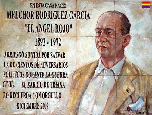 Melchor Rodríguez García Melchor Rodriguez El Angel Rojo