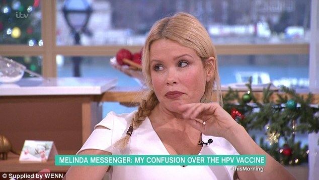 Melinda Messenger Melinda Messenger reveals she is ready for a baby with boyfriend