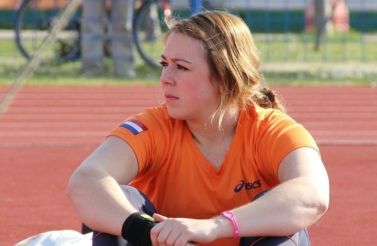 Melissa Boekelman Melissa Boekelman Olympische Spelen Rio 2016 Atletiek Kogelstoten