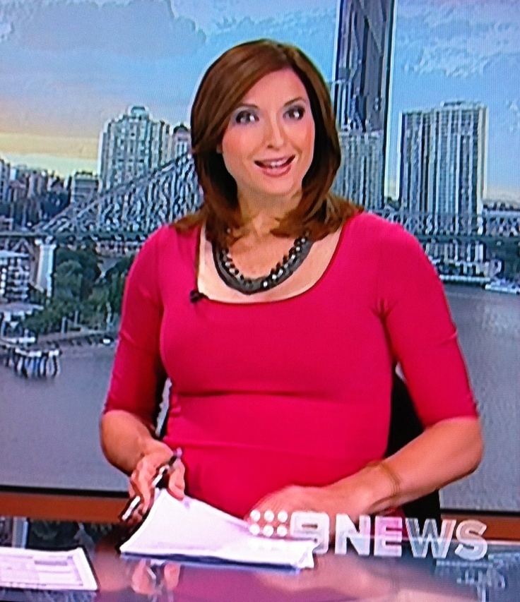 Melissa Downes Melissa Downes Channel 9 News Reader wearing the Peplum