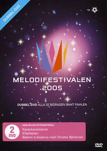 Melodifestivalen 2005 Melodifestivalen 2005 2disc DVD Region 2 Discshopse