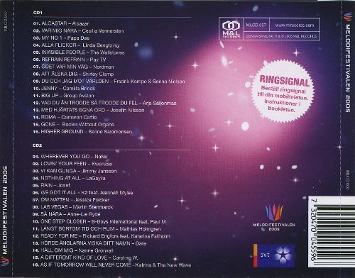 Melodifestivalen 2005 Melodifestivalen 2005 Various Artists Songs Reviews Credits
