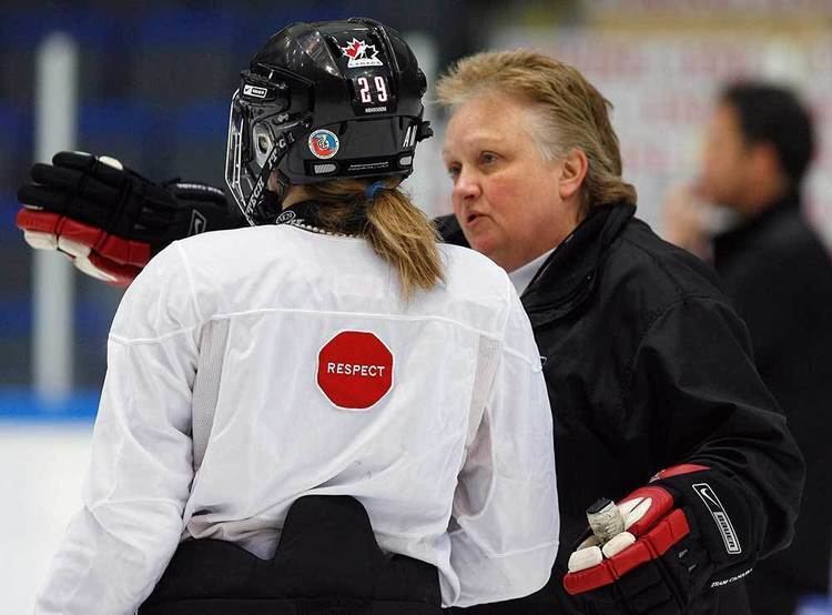 Melody Davidson Davidson Driving Womens Game Further Team Canada Official 2018