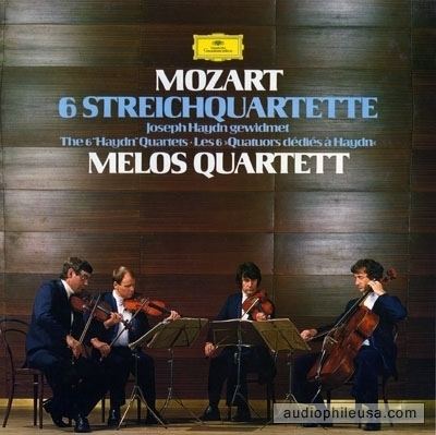 Melos Quartet Mozart Melos Quartet 6 Haydn String Quartets Vinyl LP Album