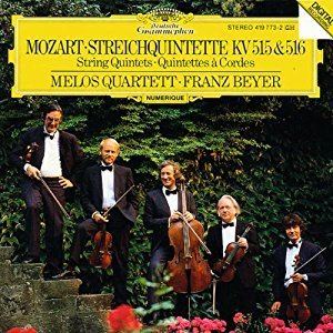 Melos Quartet Wolfgang Amedeus Mozart Melos Quartet Franz Beyer Wilhelm Melcher