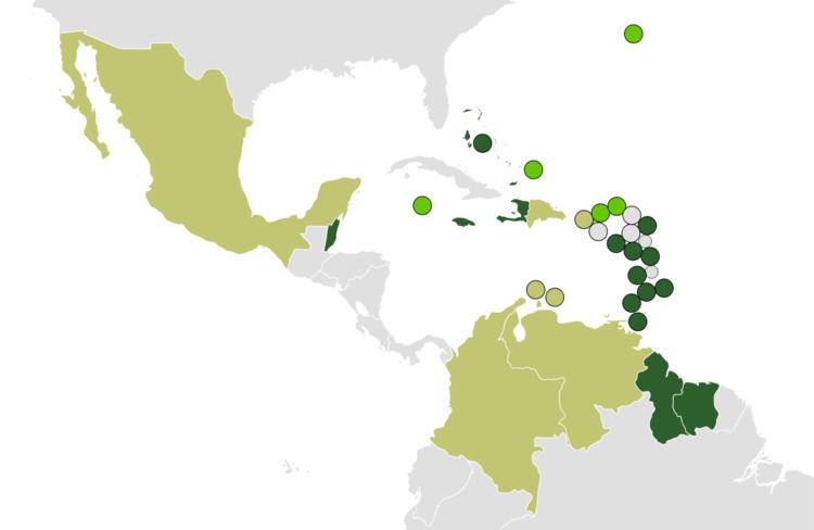 Member states of the Caribbean Community