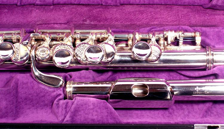 Members of the western concert flute family
