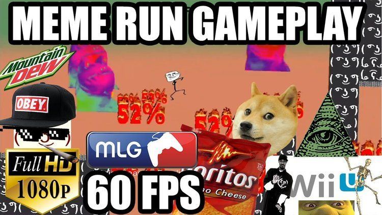 Meme Run MEME RUN WII U GAMEPLAY 1080P 60FPS GAME OF THE YEAR YouTube