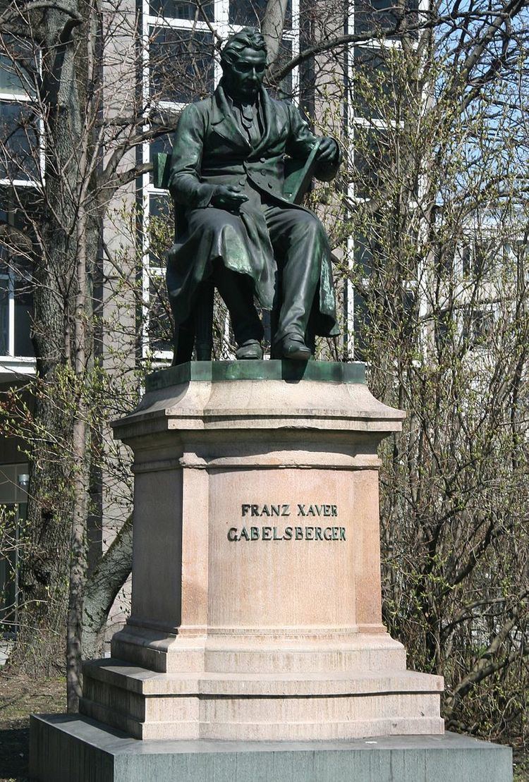 Memorial for Franz Xaver Gabelsberger (Munich)