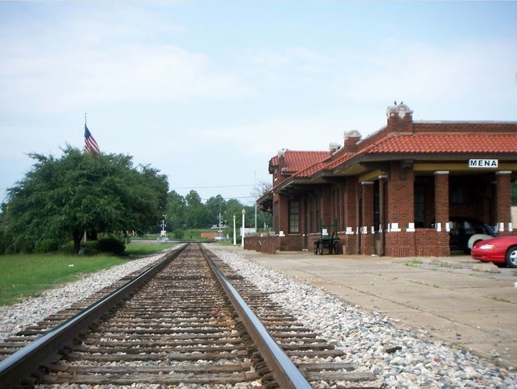 Mena Kansas City-Southern Depot