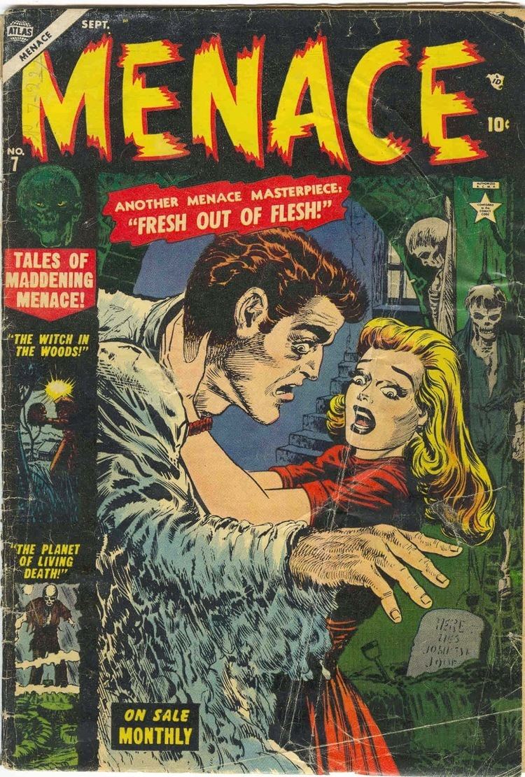 Menace (Atlas Comics) TimelyAtlasComics MENACE 111 Mar53 May54