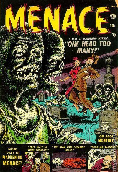 Menace (Atlas Comics) Menace 1953 Atlas comic books