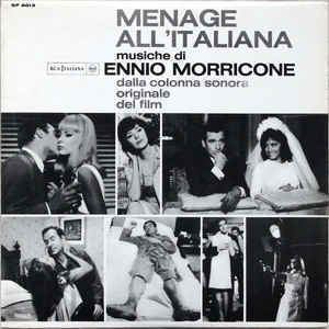 Menage all'italiana Ennio Morricone Menage All39Italiana at Discogs