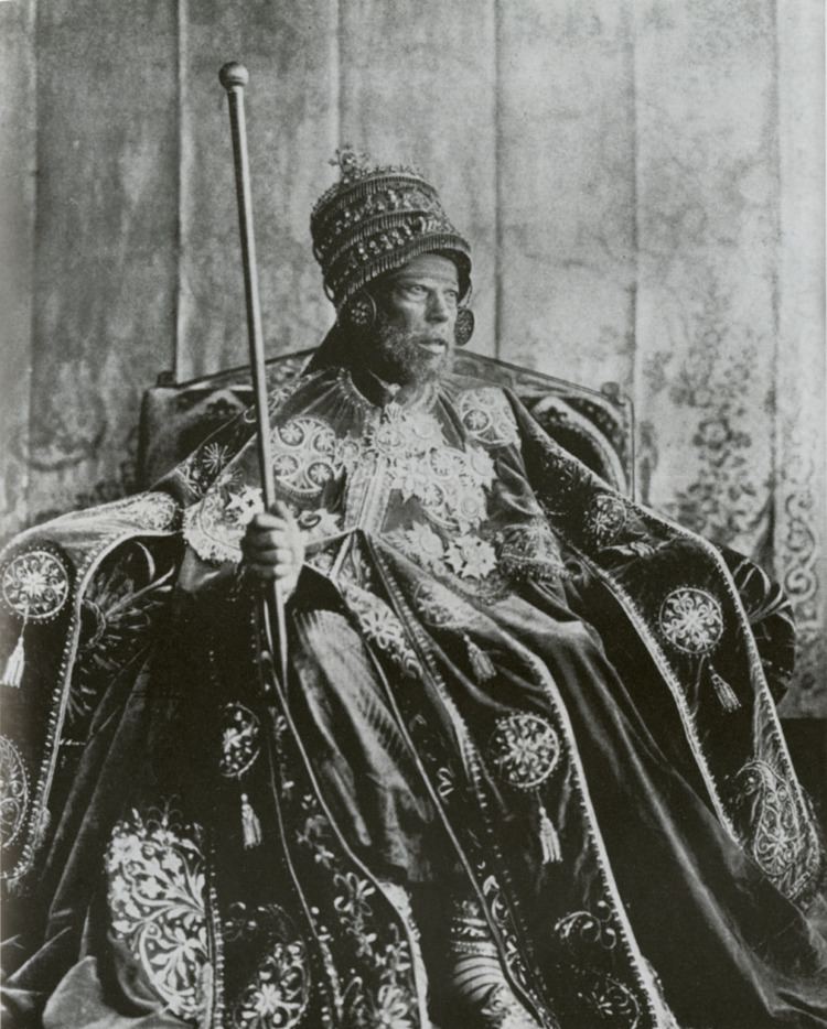 Menelik II Menelik II Wikipedia the free encyclopedia