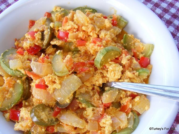 Menemen (food) Turkish Food Menemen Scrambled Egg n Veg Turkey39s For Life