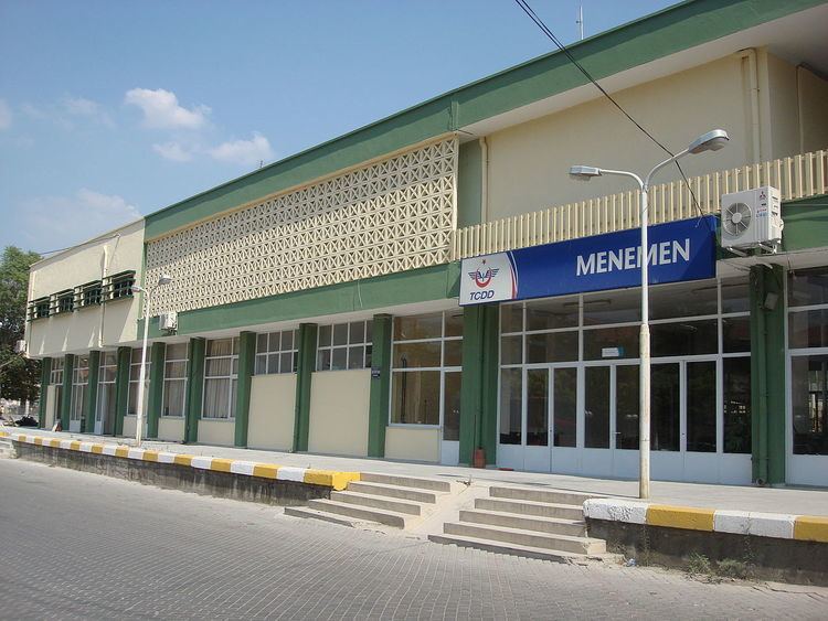 Menemen railway station
