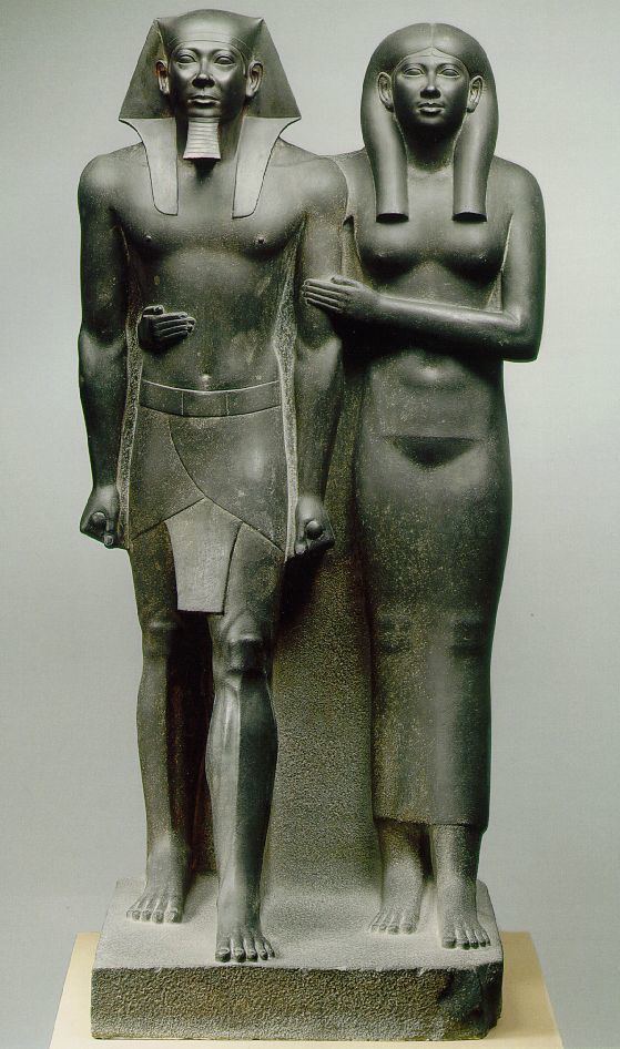 Menkaure Women in Egypt Menkaure and His Queen