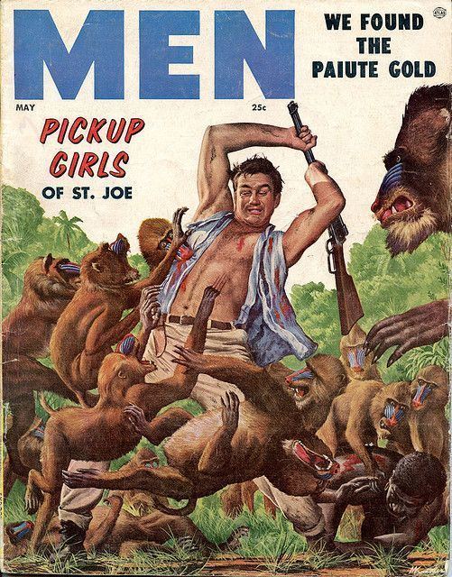 Men’s adventure We Found the Paiute Goldquot Menquot Adventure Magazine Men39s