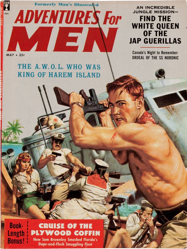 Men’s adventure 1000 images about Men39s Action amp Adventure Magazine Covers on