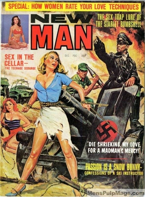 Men’s adventure Men39s Pulp Adventure Magazines NEW MAN Dec 1965 With Eva Lynd as