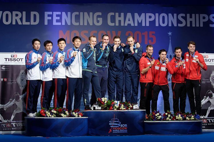 Men's team épée at the 2015 World Fencing Championships