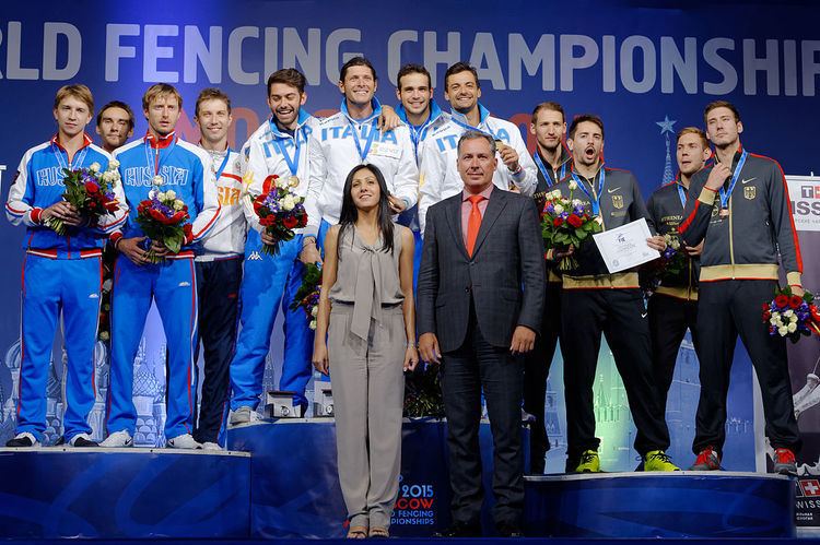 Men's team sabre at the 2015 World Fencing Championships